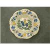 Image 1 : 18th CENT. DUTCH DELFT CHARGER PAINTED IN BLU...