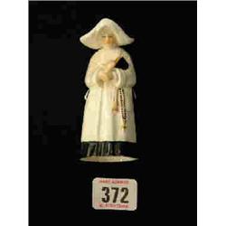 ROYAL WORCESTER C1944-55 "NUN" CANDLE SNUFFER...