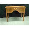 Image 1 : 18th CENT. MAHOGANY LOW BOY, 1 CENTRAL + 2 SI...