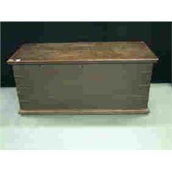 18th CENT.OAK TRIPLE LOCK CHURCH WARDENS COFF...