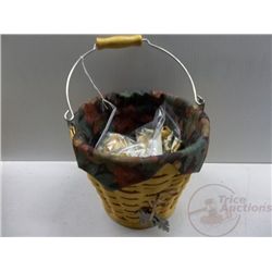 Longaberger Falling Leaves Basket 2002