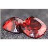 Image 1 : 4.8 CTW CUSSION CHECKERED BOARD GARNET 8X8MM (2)
