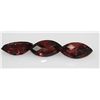 Image 1 : 5.00 CTW MARQUISE CHECKERED BOARD GARNET 5X10MM (3)