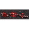 Image 2 : 4.75 CTW MARQUISE CHECKERED BOARD GARNET 5X10MM (3)