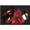 Image 1 : 7.07 CTW TRILLION CUT GARNET 7MM (5)