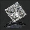 Image 1 : EGL CERT 0.91 CTW PRINCESS CUT DIAMOND H/SI2