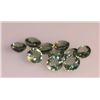 Image 1 : 3.63 CTW GREEN SAPPHIRE ROUND 4X4mm