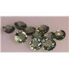 Image 2 : 3.63 CTW GREEN SAPPHIRE ROUND 4X4mm