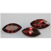 Image 2 : 4.32 CTW MARQUISE CHECKERED BOARD GARNET 5X10MM (3)