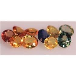 3.90 CTW MULTISAPPHIRE OVAL 5X4 mm