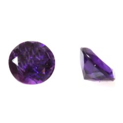 Natural 3.2ctw Amethyst Round Stone 8x8 (2)
