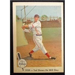 1959 Fleer Ted Williams.  Ted Shows He Will Stay.  NM