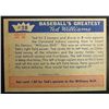 Image 2 : 1959 FLEER TED WILLIAMS.  THE WILLIAMS SHIFT.  NM