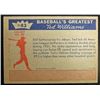 Image 2 : 1959 FLEER TED WILLIAMS.  LEADS OUTFIELDERS IN DOUBLE PLAYS.  NM-MT