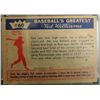 Image 2 : 1959 FLEER TED WILLIAMS.  MORE RECORDS.  PSA 7