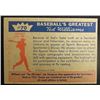 Image 2 : 1959 FLEER TED WILLIAMS.  TED WILLIAMS & JIM THORPE.  NM