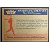 Image 2 : 1959 FLEER TED WILLIAMS.  TED'S HITTING FUNDAMENTALS #3.  NM