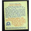 Image 2 : 1949 BOWMAN #50  JACKIE ROBINSON  ROOKIE  EX-MT
