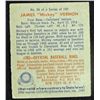 Image 2 : 1949 BOWMAN #94  JAMES (Mickey) VERNON  EM  ROOKIE