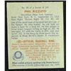 Image 2 : 1949 BOWMAN #98B  PHIL RIZZUTO  NM  NOF