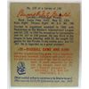 Image 2 : 1949 BOWMAN #109A  ED FITZGERALD  NM  SCRIPT NAME