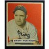 Image 1 : 1949 BOWMAN #124B  DANNY MURTAUGH  PRINTED EM  ROOKIE