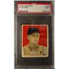 Image 1 : 1949 BOWMAN #132B  AL EVANS  PSA  NM7  PRINT  ROOKIE