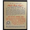 Image 2 : 1949 BOWMAN #144 MILTON HAEFNER  NM  ROOKIE