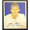 Image 1 : 1949 BOWMAN #147  ELMER SINGLETON  NM  ROOKIE