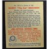 Image 2 : 1949 BOWMAN #158  HARRY BRECHEEN  NM  ROOKIE