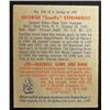 Image 2 : 1949 BOWMAN #165  GEORGE STIRNWEISS  EM+