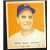 Image 1 : 1949 BOWMAN #167  BORIS (Babe) MARTIN  EM  ROOKIE