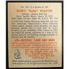 Image 2 : 1949 BOWMAN #167  BORIS (Babe) MARTIN  EM  ROOKIE
