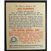 Image 2 : 1949 BOWMAN #200  JESS DOBERNIC  EX-MT  ROOKIE