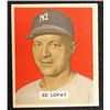 Image 1 : 1949 BOWMAN #229  ED LOPAT  EM  ROOKIE