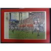Image 1 : Ohio State Football Autographed Plaque Ted Ginn