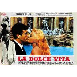 LOTTO DI N. 8 FOTOBUSTE PER IL FILM LA DOLCE VITA
