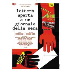 LETTERA APERTA A UN GIORNALE DELLA SERA