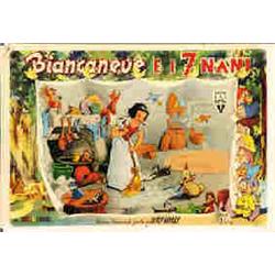 10 FOTOBUSTE PER IL FILM BIANCANEVE E I 7 NANI