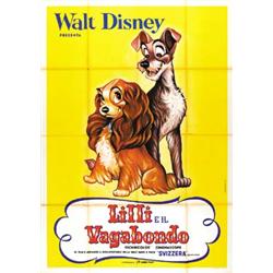 LOTTO DI N. 3 MANIFESTI PER FILM DI WALT DISNEY