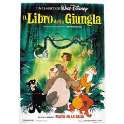 LOTTO DI N. 5 MANIFESTI PER I FILM DI WALT DISNEY