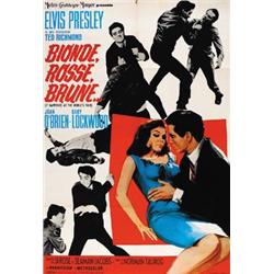 LOTTO DI N. 2 MANIFESTI PER FILM CON ELVIS PRESLEY
