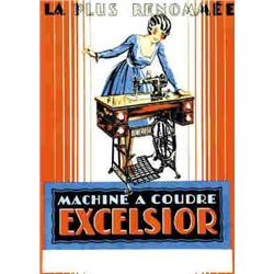 EXCELSIOR, MACHINE A COUDRE