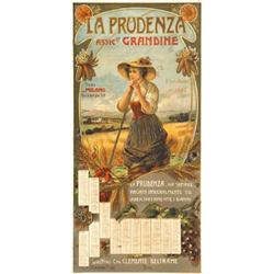 N. 2 MANIFESTI PER "LA PRUDENZA" ASSICURAZIONI