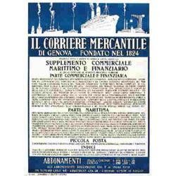 IL CORRIERE MERCANTILE DI GENOVA