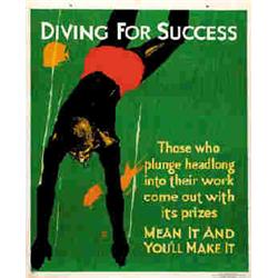 DIVING FOR SUCCESS