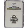 Image 1 : 1943-S MERCURY DIME, NGC MS-66  SUPERB