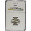 Image 1 : 1944-D MERCURY DIME,NGC MS-65 GEM