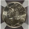 Image 2 : 1944-D MERCURY DIME,NGC MS-65 GEM