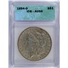 Image 1 : 1894 O MORGAN DOLLAR ICG AU 50 ORIGINAL